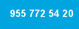 955 772 54 20 955 772 54 20
